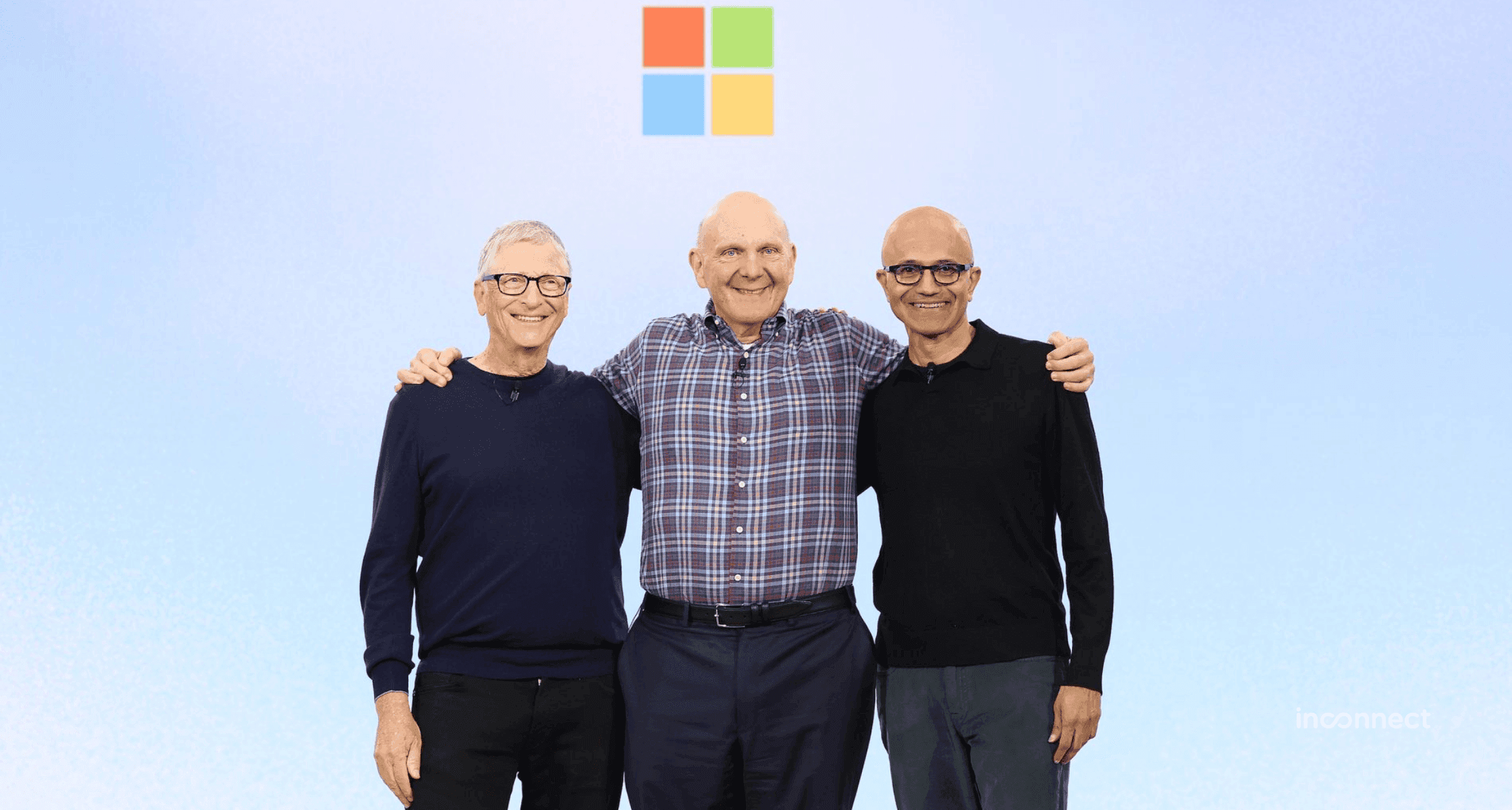 Capa do artigo 50 anos de Microsoft: De uma aposta ousada ao futuro com IA